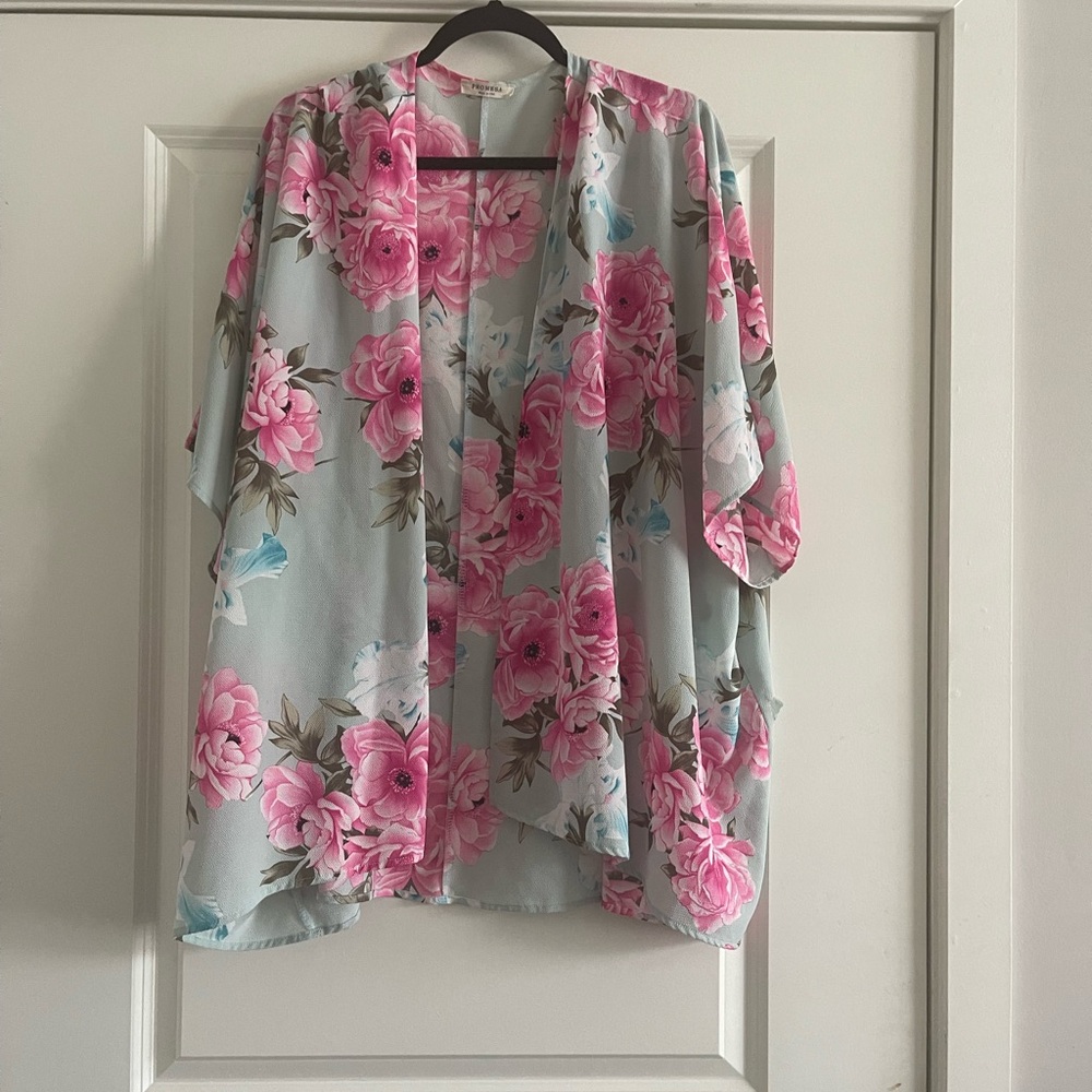 Floral Kimono.
